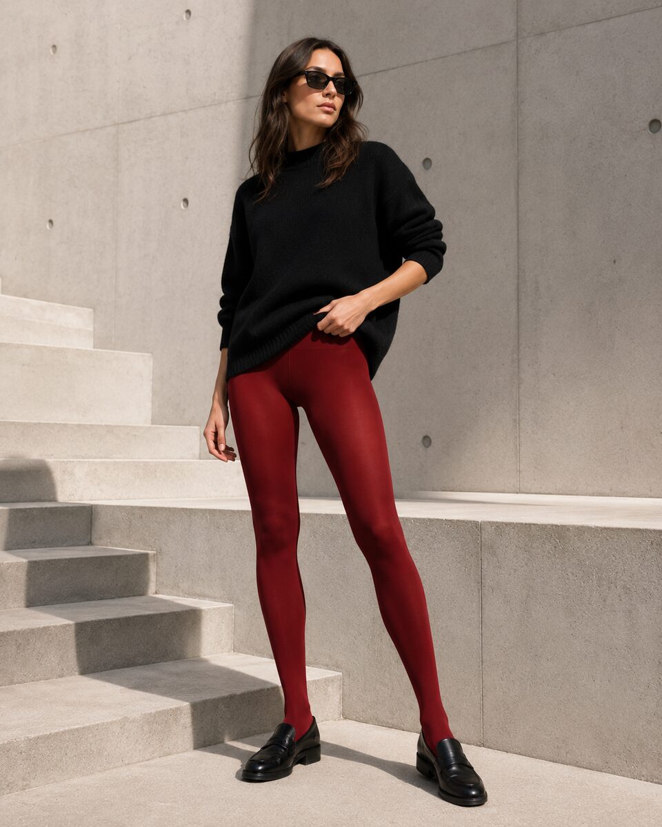 The Essential Tight in Burgundy