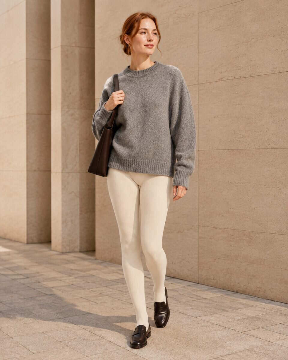 The Essential Tight in Cream – Editorial