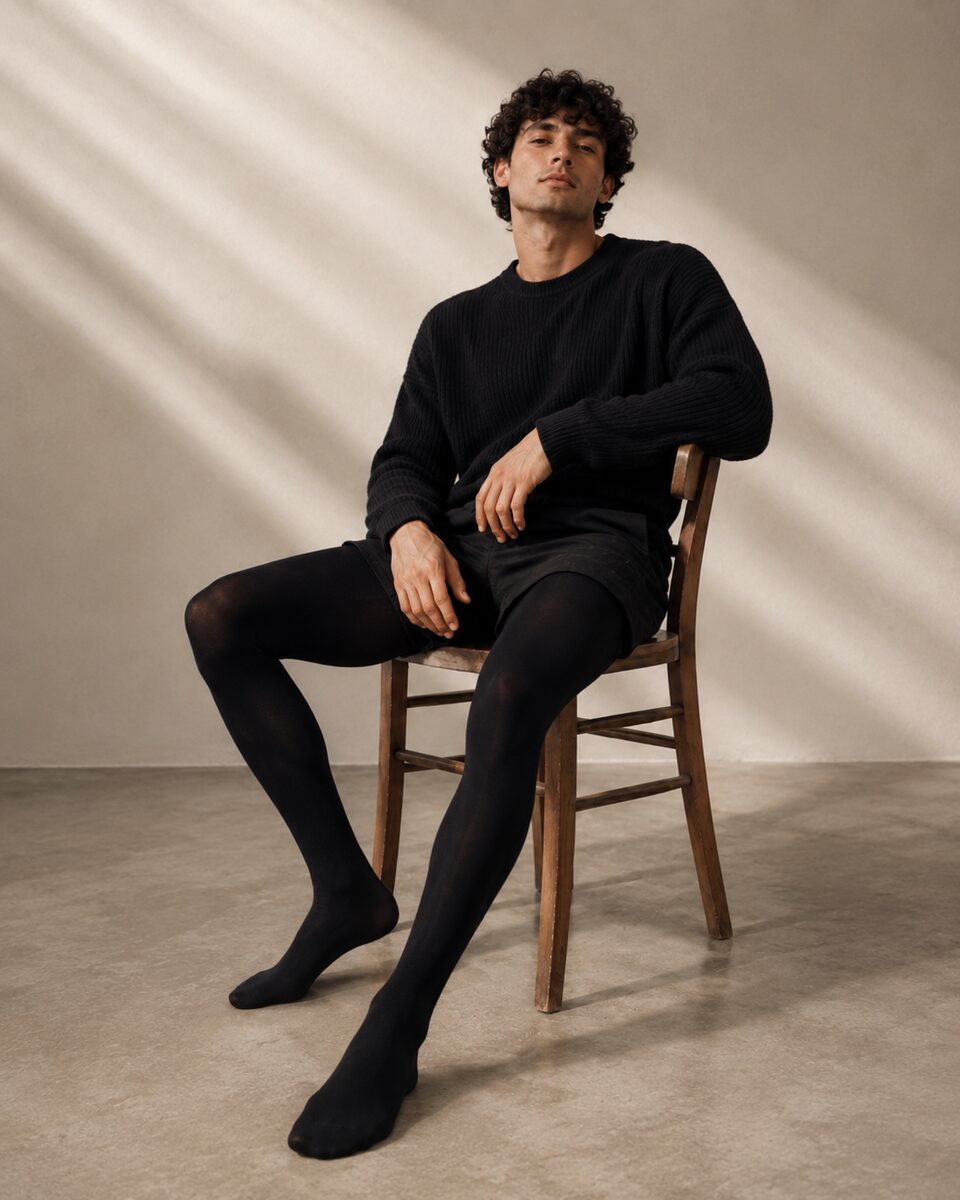 The Essential Tight am Modell – Konstruktion und Passform